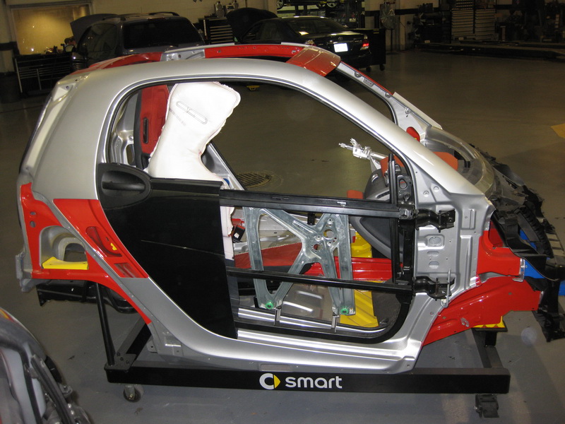Smart Car’s smart fortwo and it’s Safety Cell Boron