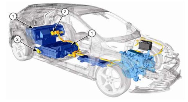 2013 Ford Hybrid And Electric Vehicles Hv Batteries And
