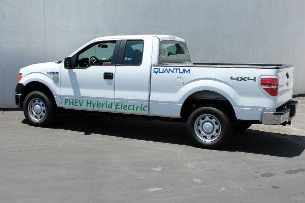 Quantum F 150 PHEV Hybrid Truck Boron Extrication