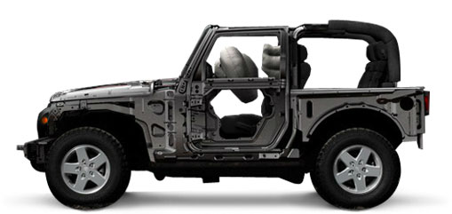 2012 Jeep Wrangler Body Structure - Boron Extrication 2012 Jeep Wrangler Body Structure - Boron Extrication