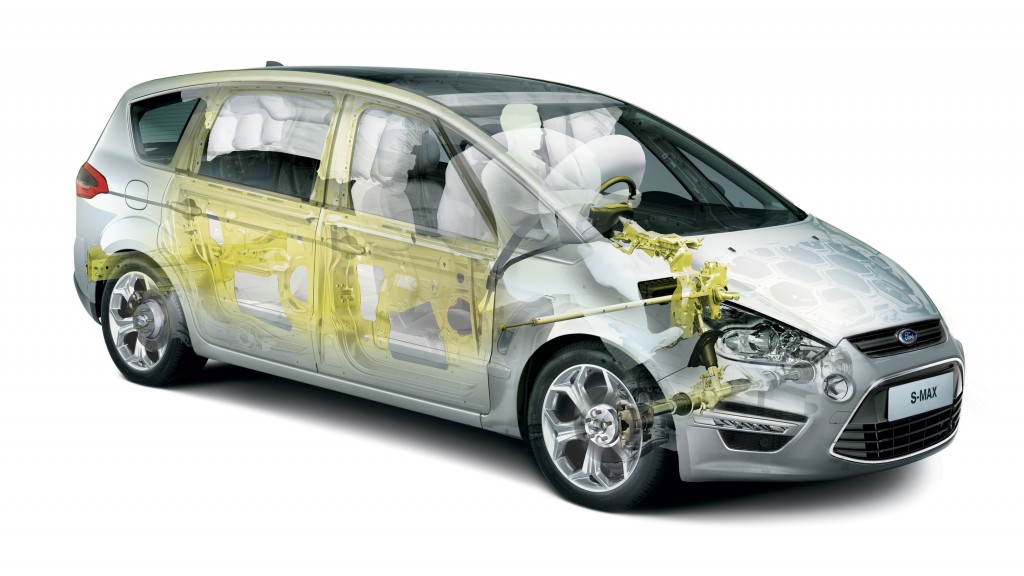 2013 Ford S Max Safety Cage And Body Structure Boron Extrication
