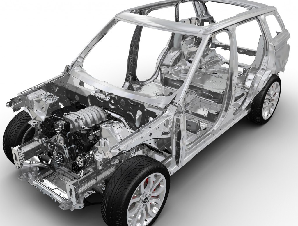 2014 Range Rover Sport Body Structure Boron Extrication