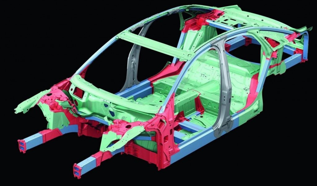 2011 Audi A8 Body Structure Safety Cage