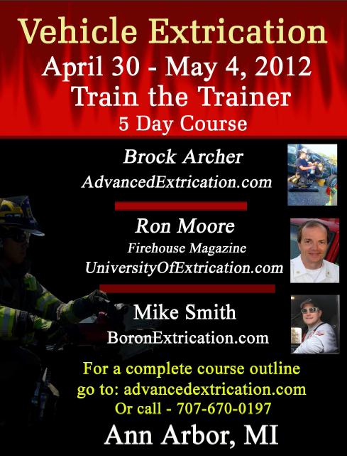 Extrication FDIC Train the Trainer Ron Moore Brock Archer Detroit