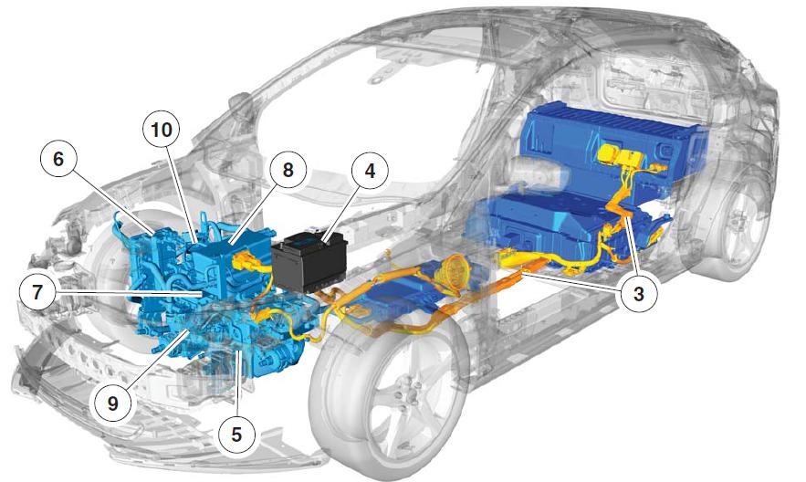 2012 Ford Focus Electric HV Battery Disconnect Extrication Safety