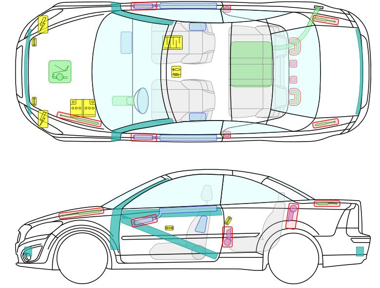 2013 Volvo C70 CRS Moditech Extrication Safety Airbag