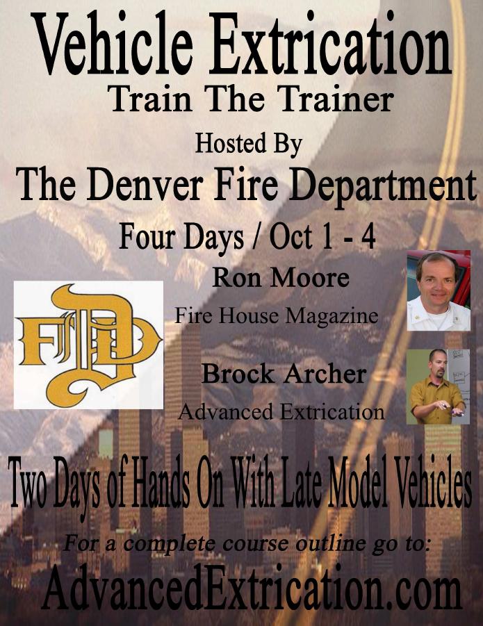 Train the Trainer Vehicle Extrication Denver – Ron Moore & Brock Archer