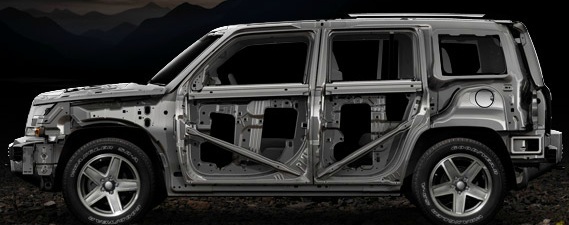 2012 Jeep Patriot Body Structure