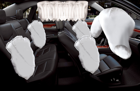 2013-Cadillac XTS Sedan Safety Airbag Extrication