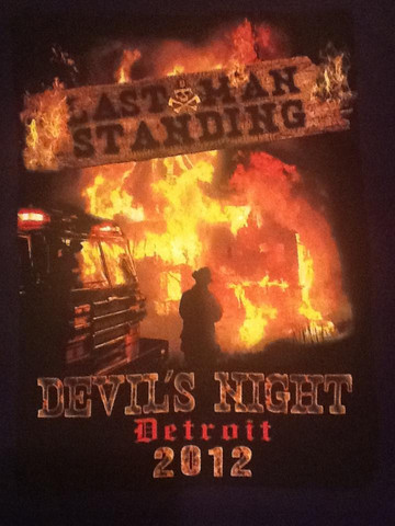 Detroit Fire Devil's Night T-Shirt