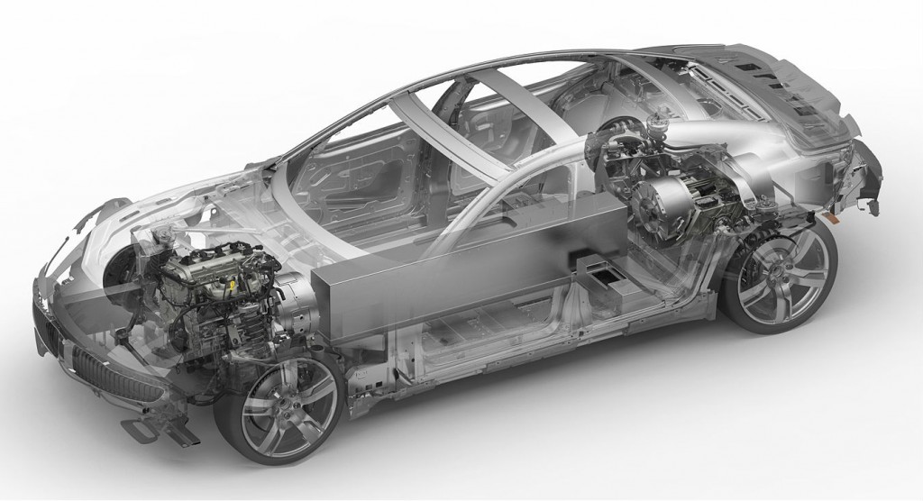 2012 Fisker Karma Body Structure Battery - Boron Extrication