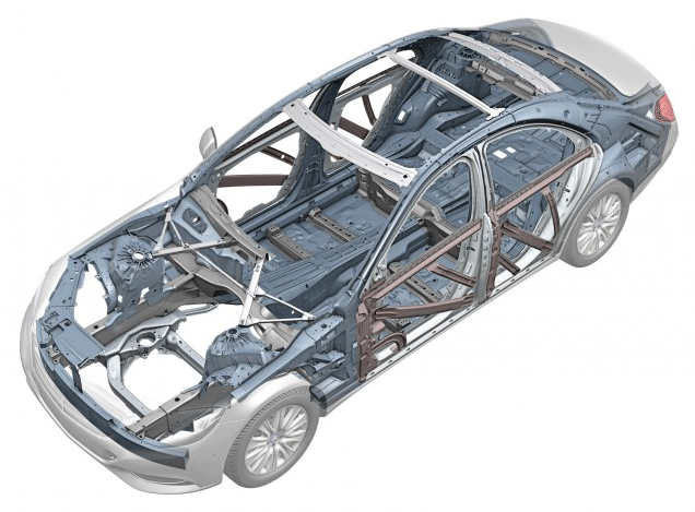 2013 Mercedes S-Class Body Structure