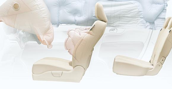 2013 Honda N-One Extrication Safety Airbag Seat