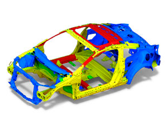 2013 Honda Civic Body Structure Vehicle Extrication