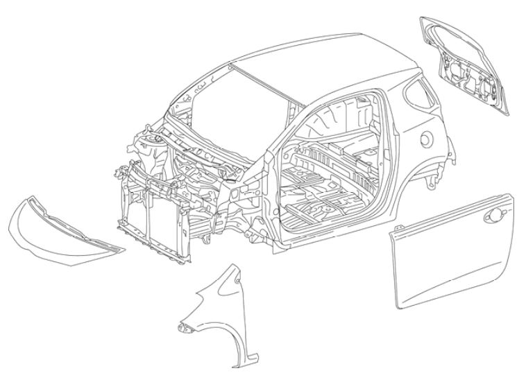 2013 Toyota IQ Body Structure Extrication