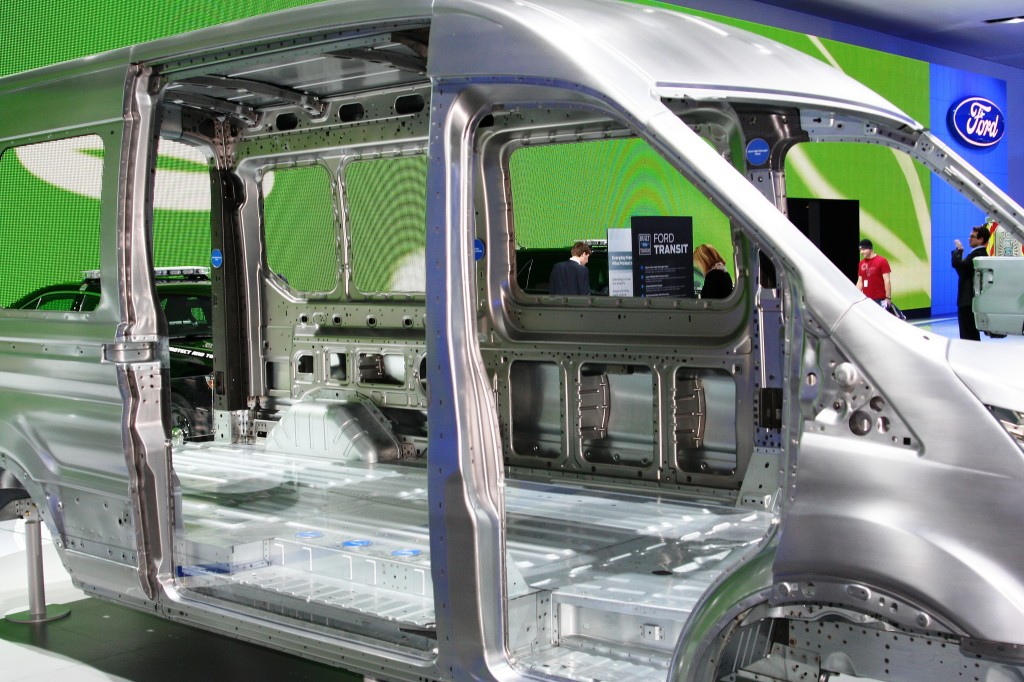2015 Ford Transit Body Structure - Boron Extrication