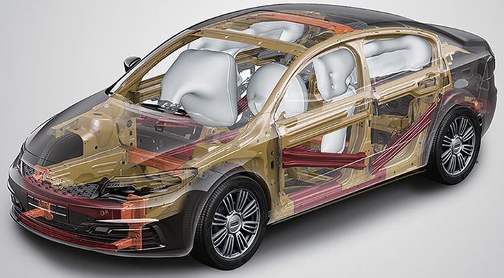 2014_Qoros_3_Sedan_Body_Structure_China_Cage_Extrication_Airbags