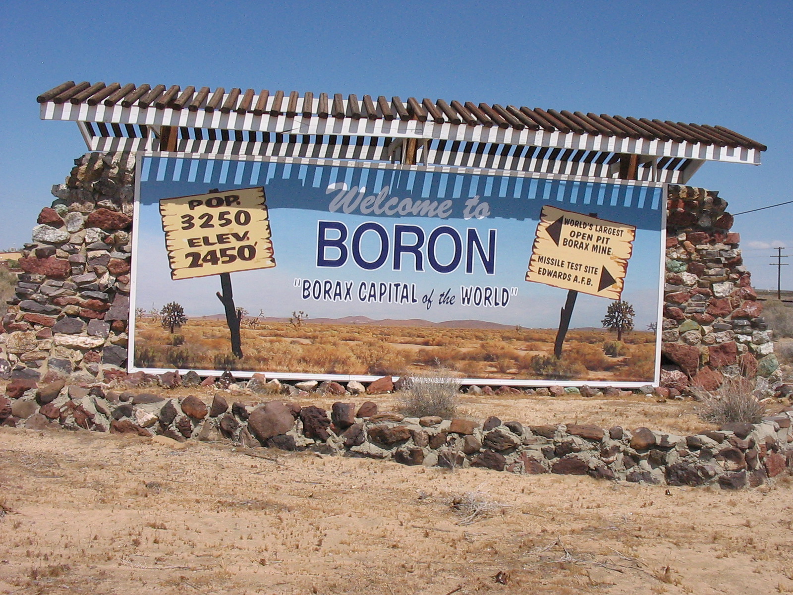 Boron Sign