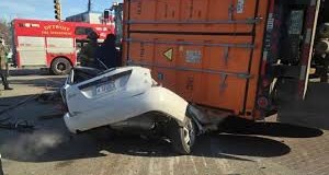 Rollover collision in Detroit Heavy Rescue