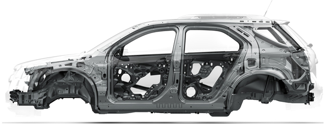 2014 Chevrolet Equinox Body Structure