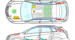 2015 Cadillac SRX Body Structure and Airbags