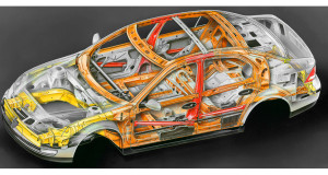 2008 Saab 9-3 Body Structure