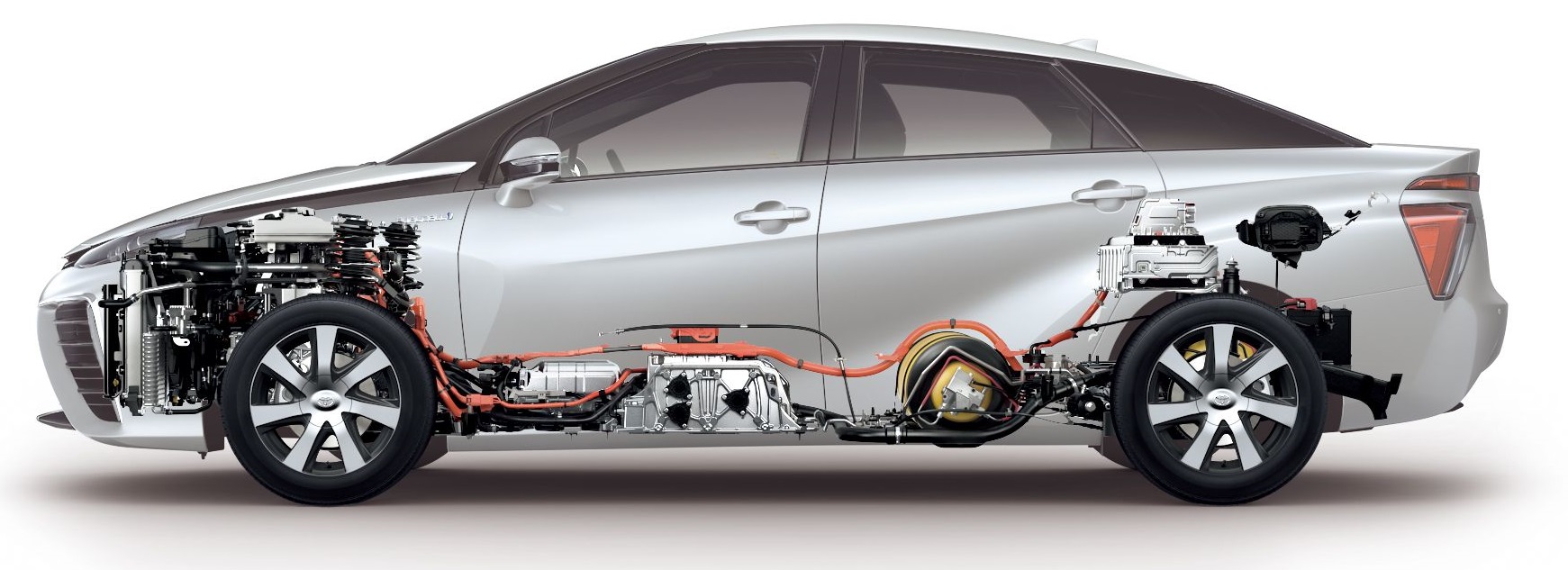 Toyota Mirai fuel cell vehicle