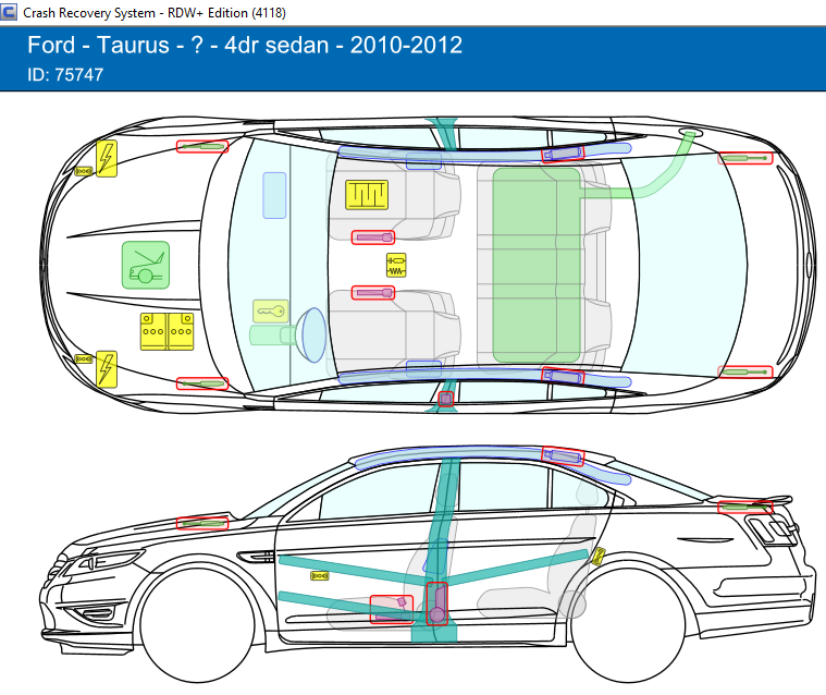 2012-Ford-Taurus-Seatbelt-Prentensioner-CRS-Moditech-Extrication