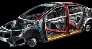 2016 Chevy Cruze Body Structure (Source: Eckhardt/Kupper 2014 Aachen Body Engineering