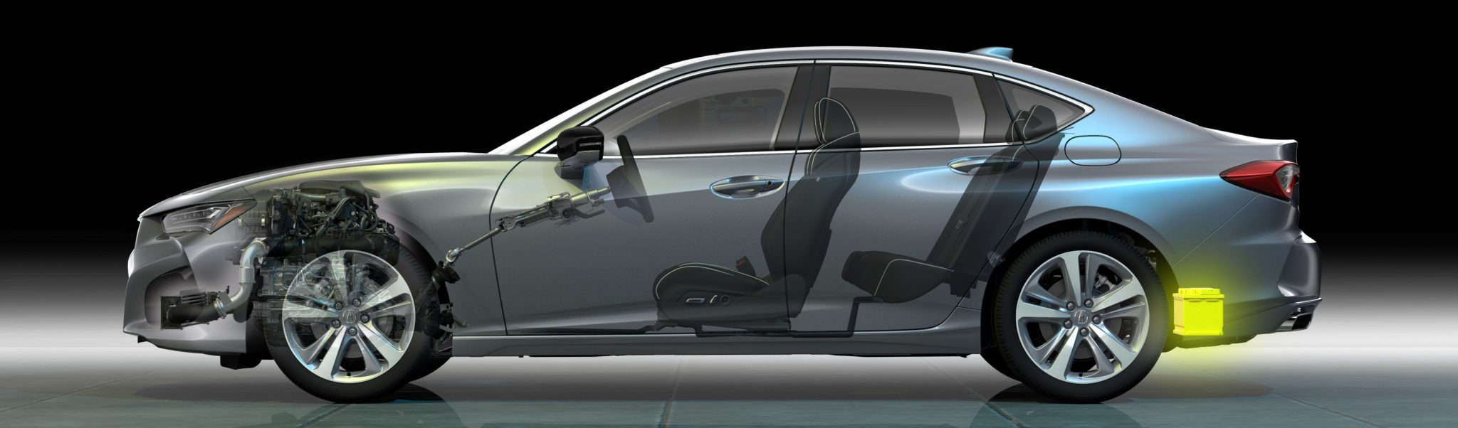 2021 Acura TLX Body Structure Boron Extrication